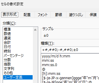 「セルの書式設定」の画像2