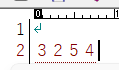 日本語で3254入力