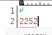 2252入力