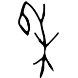 禾の甲骨文字