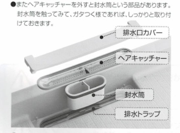 らくりーん排水溝構造