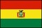 ボリビア国旗（小）