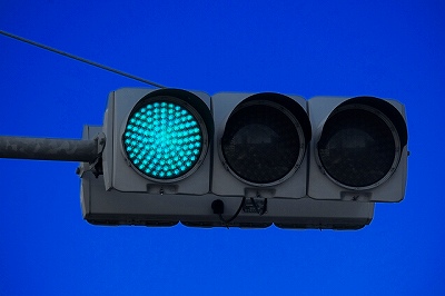青信号の画像
