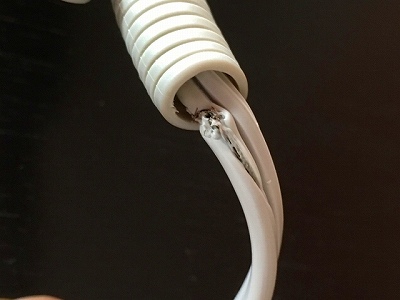 劣化したコードのイメージ