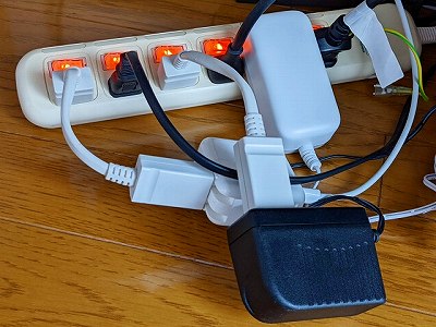 たこ足配線のイメージ