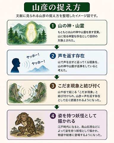 山彦の捉え方
